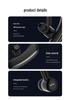 Bluetooth-наушники F900: Одноухое, Зажимное, Беспроводное, Длительное время ожидания, Определение номера вызывающего абонента, Спортивный дизайн