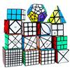 QIYI Speed ​​Magic Cube 3x3x3 4x4x4 5x5x5 головоломка черные наклейки образование обучение Cubo Magico игрушки для детей