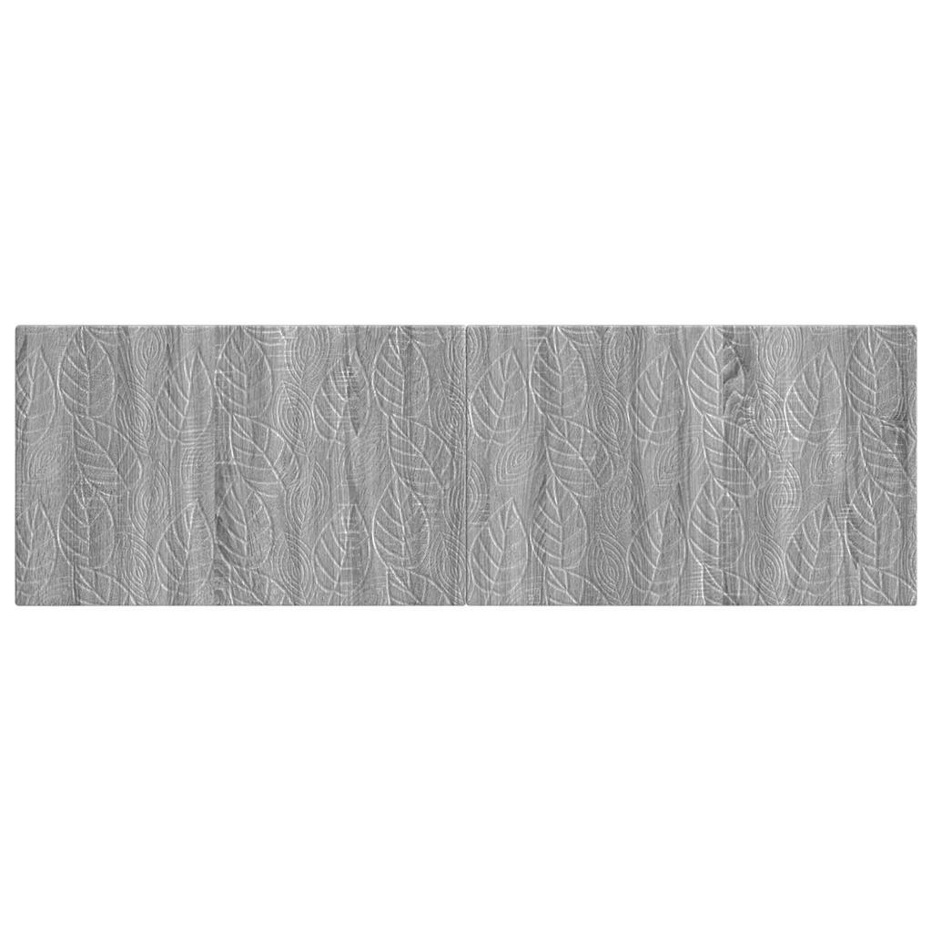 Wall Mounted Headboard DELFT Sonoma Grey Engineered Wood
