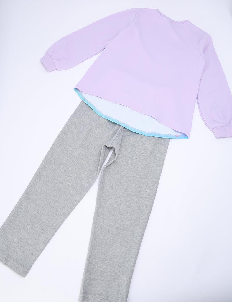 Пижама с длинным рукавом из люминесцентного картона и вязаного полотна 562 [Bandai] для девочек