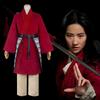 Beautifully Crafted Hua Mulan Cosplay Costume For Halloween And Parties With Soft Material