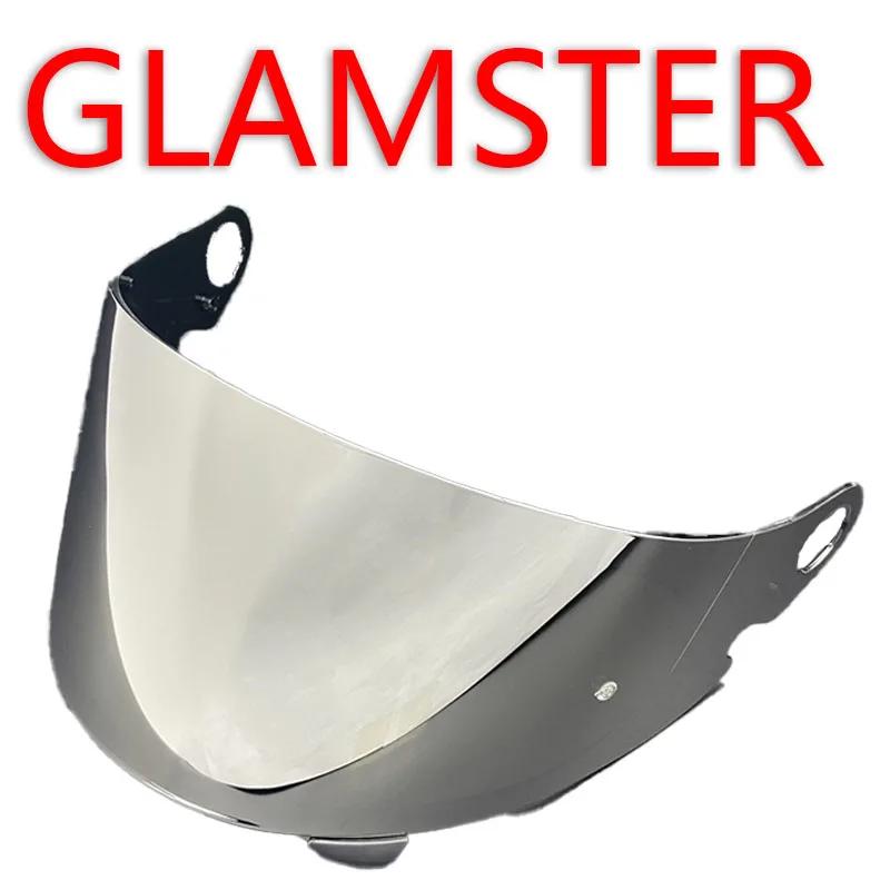 Козырек для шлема GLAMSTER Retro для шлема SHOEI GLAMSTER Щиток для шлема Мотошлем Линза Ветрозащита Аксессуары для мотошлемов