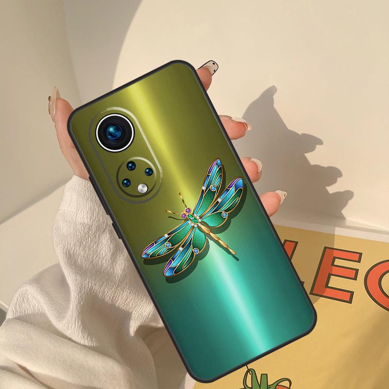 Чехол-органайзер с рисунком стрекозы для Honor Magic 8 Pro 7 6 5 Lite Чехол для Honor 200 400 50 70 90 X8a X8b X9a X9b X9c