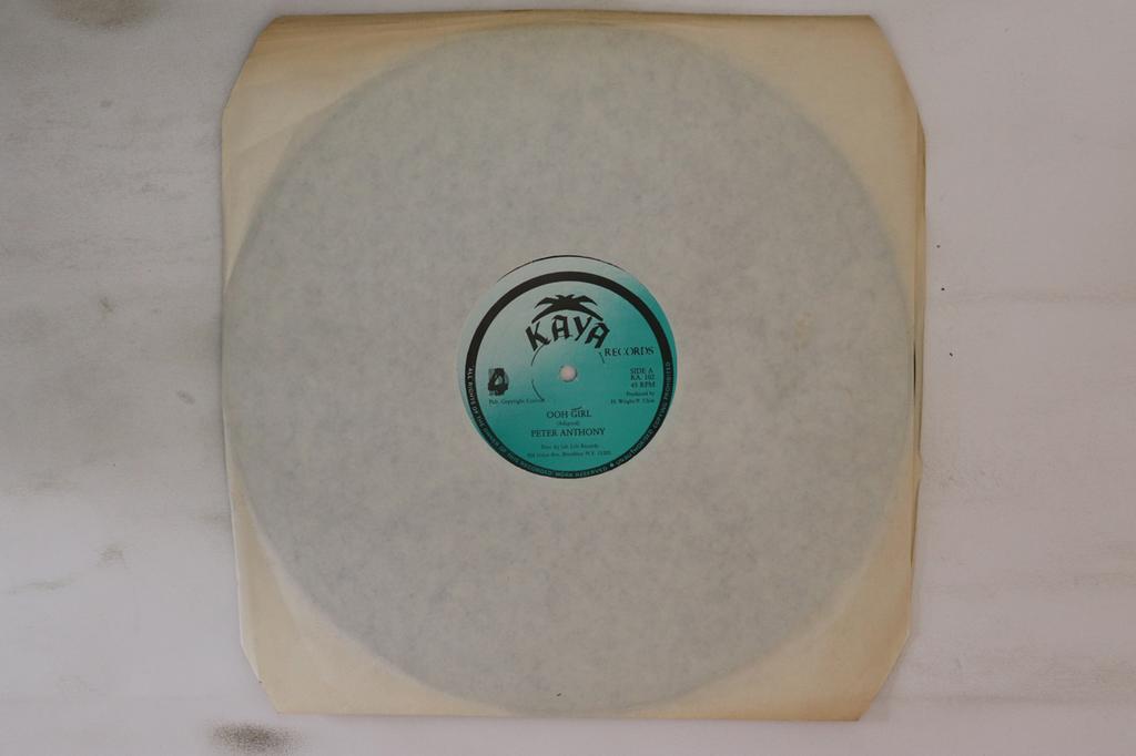 12inch Record PETER ANTHONY - Ooh Girl KA102 Kaya Records US Reggae, Ska & Dub Used