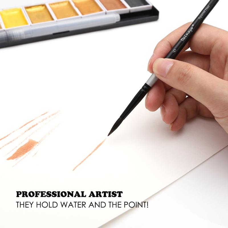 Набор кисточек для рисования. 4 шт