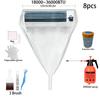 95/125cm Summer Large Air Conditioning Cleaning Cover Kit 36000BTU Hanging AC Reusable Thickened Dust Water Bag Cleaner Set