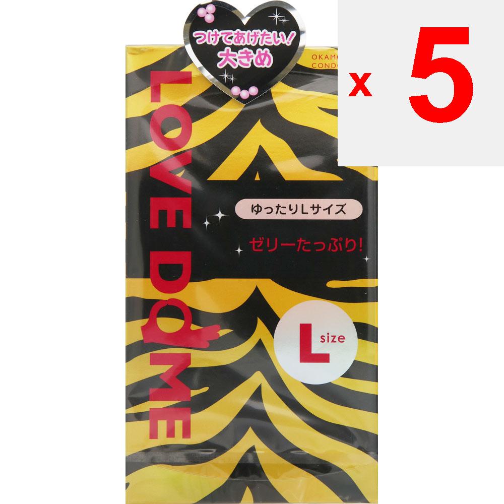 okamoto Купол Love L 12 шт.. Упаковка 1 шт. Стандартный тип - Большой размер - Большое количество желе! Пакет из 1