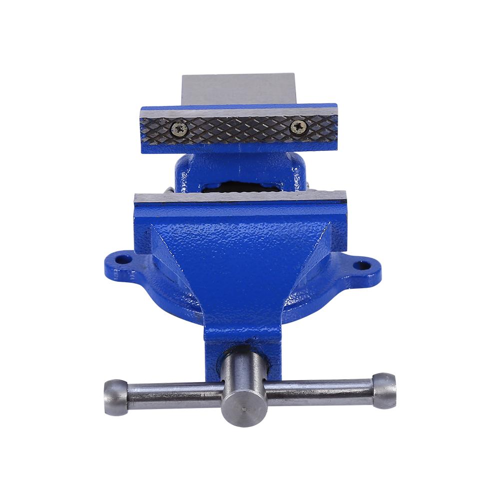 Тиски Верстачные 360° Верстачные Тиски Мастерская Зажим Инженеры 100мм Губки Мастерская Сверхмощный Верстачный Зажим Верстачный Зажим