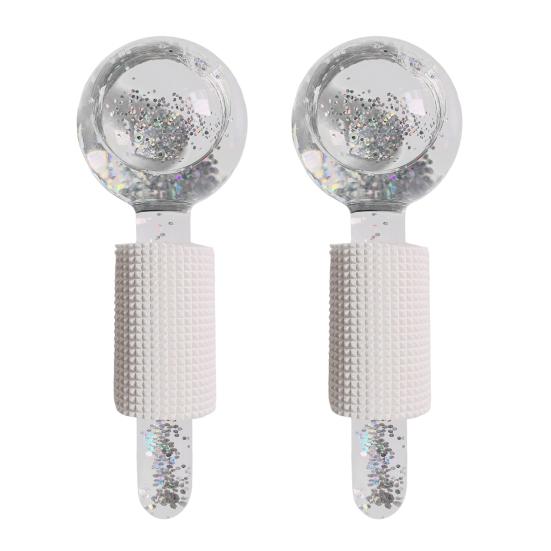 2 шт. практичные сужающиеся поры, улучшающие эластичность, ледяной шар, облегчение отечности глаз, аксессуары для шаров для красоты лица