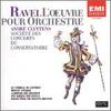CD CLUYTENS (ANDRÉ), RAVEL; PARIS CONS - Ravel: Orchestral Works Volume 4  TOCE59038 Japan ObiClassical Used