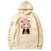 Funny Anime Spy X Family Kawaii Forger Anya Hoodies Printed Unisex Women Hoodie Streetwear Sweatshirts Pullovers Unisex Clothing