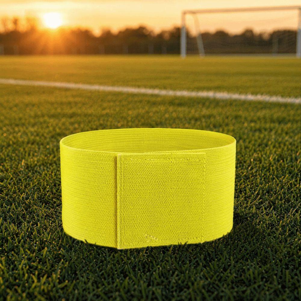 4PCS Breathable Soccer Armbands Elastic Sports Armbands Professional Captain Armbands Volleyball