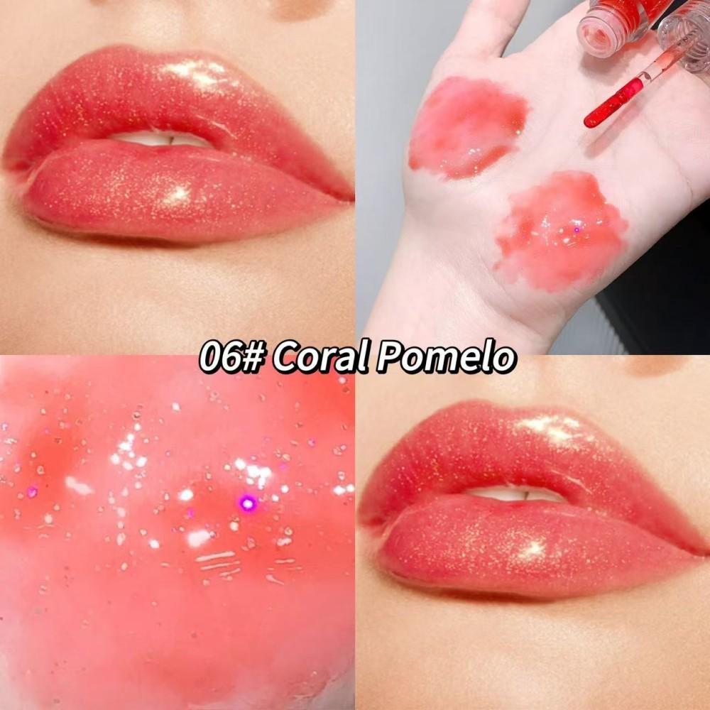 SHAOINUO меняющий температуру блеск для губ, мерцающее, меняющее цвет масло для губ, увлажняющий, глянцевый набор для губ