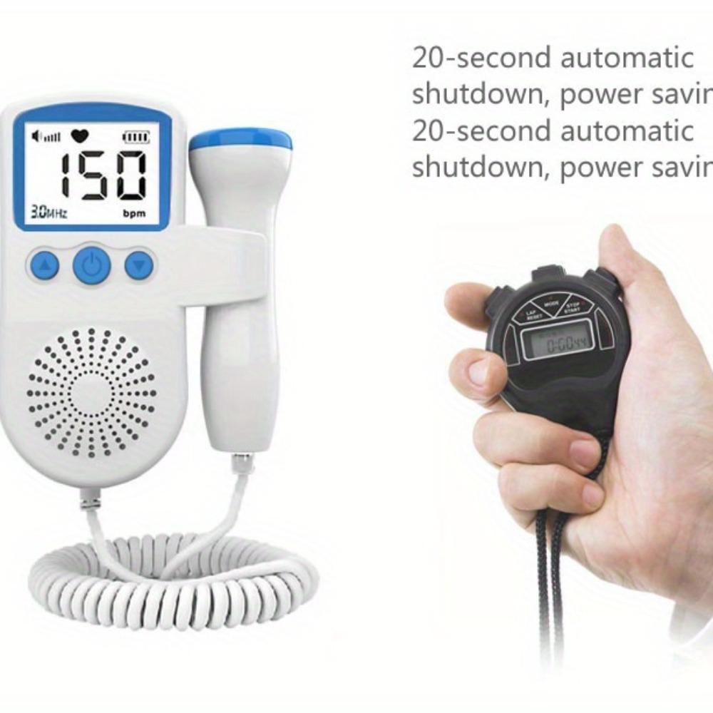 Домашняя радионяня для беременных, портативный ультразвуковой допплер, ЖК-дисплей сердца плода, без радиационного стетоскопа