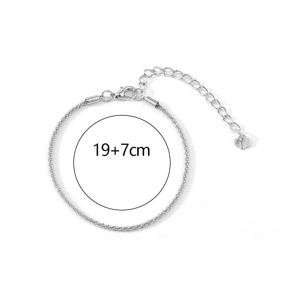 Летние простые браслеты со звездами и звездами, ювелирные аксессуары, сверкающая цепочка на ноги