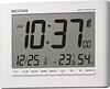 RHYTHM Alarm Clock Radio Clock Digital Temperature Humidity Calendar White 8RZ203SR03 12.9x16.9x2.8cm
