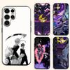 Аниме S-Soul E-Eater Круглый чехол для телефона Samsung Galaxy S24 S22 S20 S23 S21 S20 Печать Силиконовый Чехол