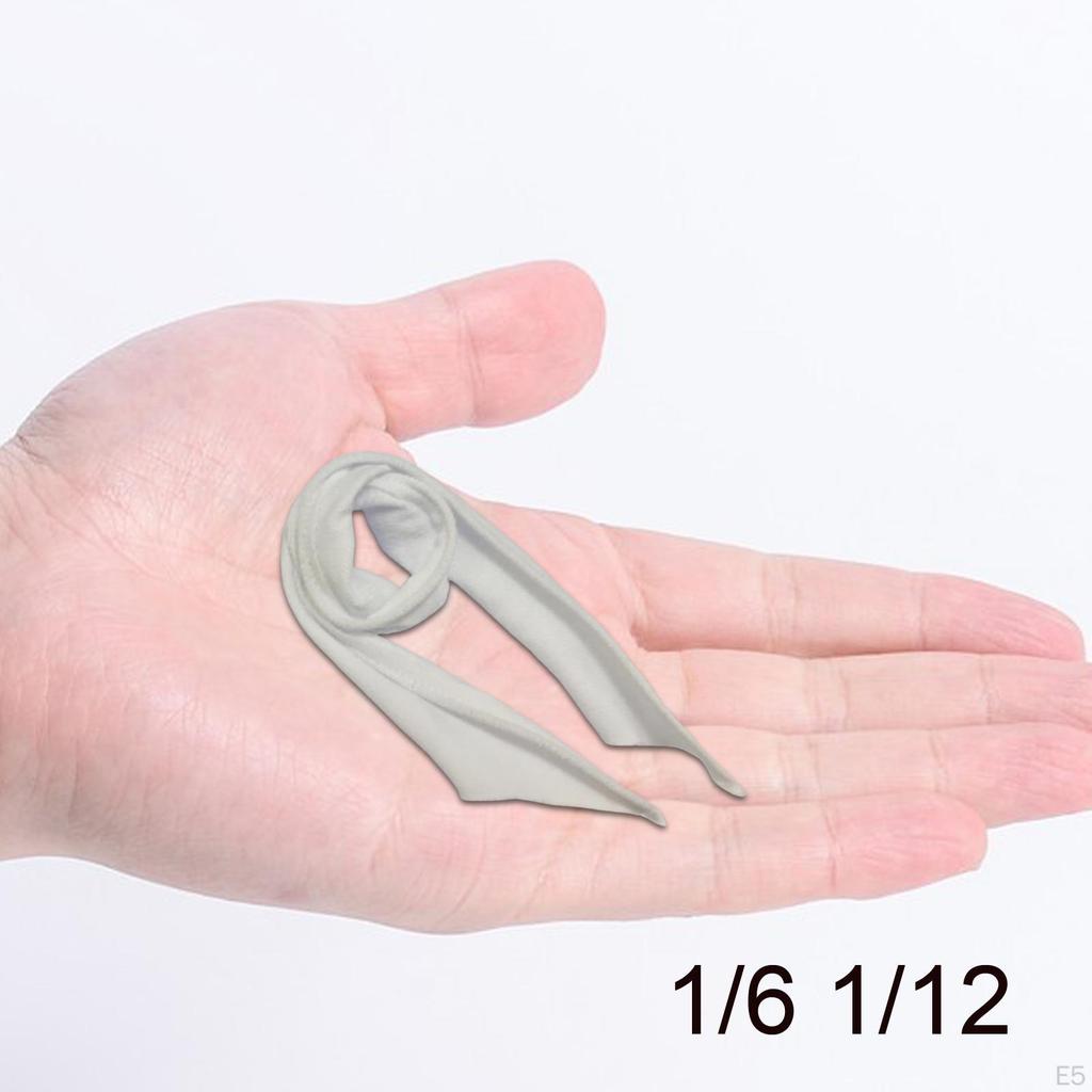 1/6 Scale Scarf for Action Figures, Cosplay Accessory 12inch Male Models