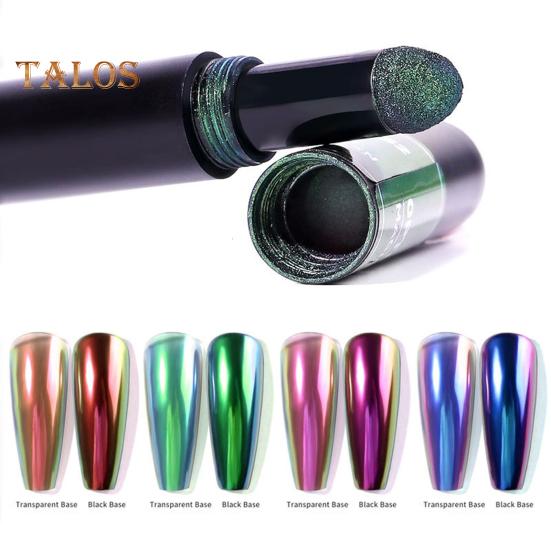 Nail Art Powder Pen Mirror Effect Decorative ABS Pigments Glitter Powder Pen for Salon