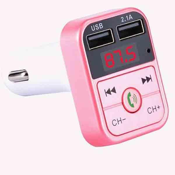 Car Bluetooth 5.0 FM Transmitter Wireless Handsfree Audio Receiver Auto MP3 Player 2.1A Dual USB Fast Charger Car Accessories