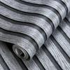 New Black and Gray Grille Imitation Wood Grain Self-adhesive Waterproof Wallpaper New Chinese Style Background Wall Wallpaper
