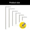 1-6Inch Aluminum Construction Extension Rod For Enhances Reach Measurements M4YD