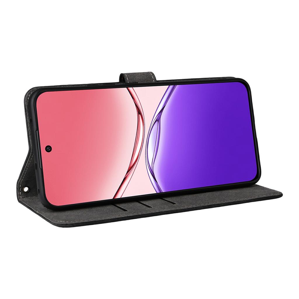 Для Oppo F29 Pro 5G (Глобальный)/A5 Pro 5G (Китай) Чехол-кошелек с RFID-блокировкой, обложка из ПУ кожи, подставка, с ремешком