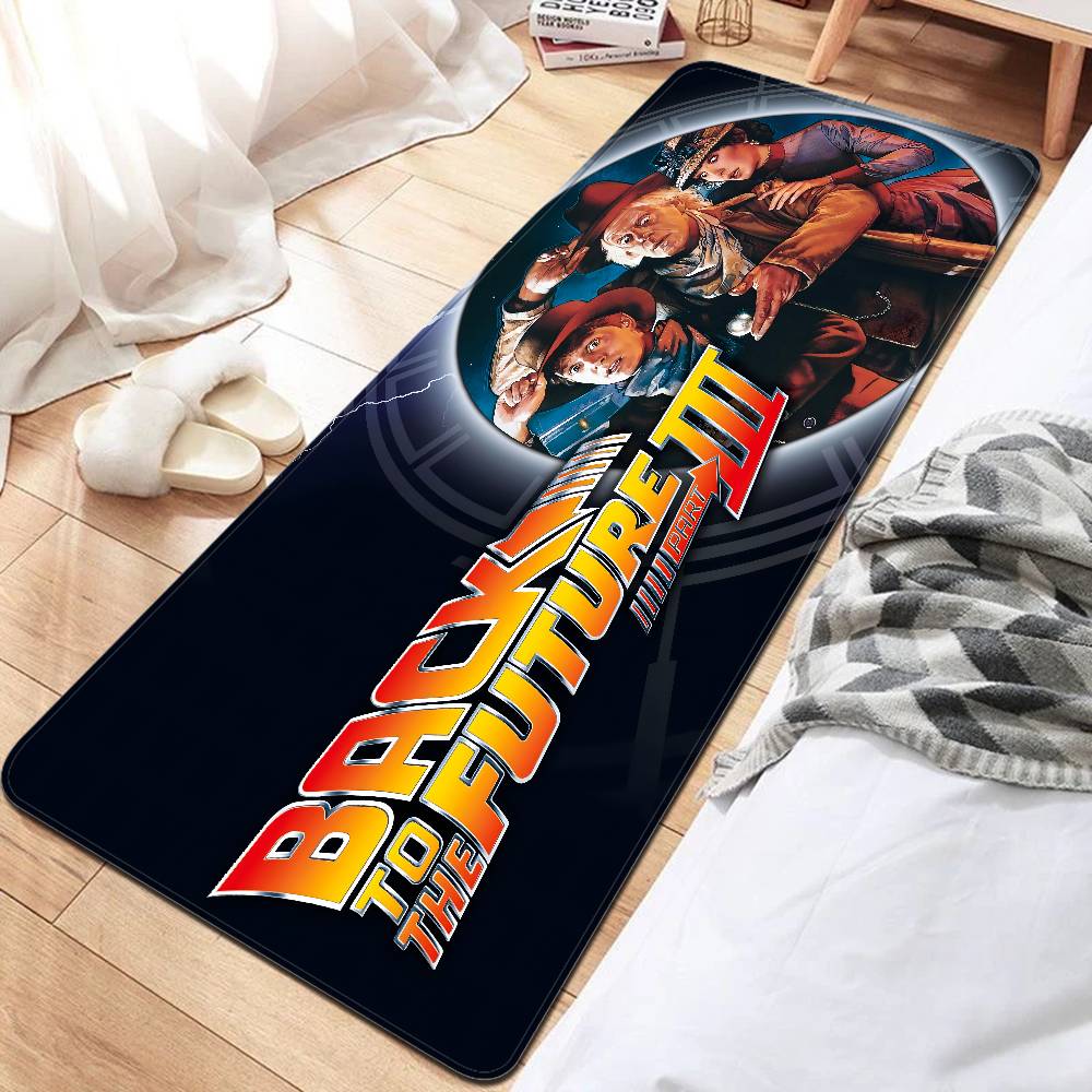 Movie B-Back To The Future Game Bathroom Mat Kids Room Bedroom Decoration Balcony Anti-Slip Doormat Living Room Welcome Rug