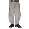 Kojima Jeans Расслабленные укороченные брюки-шаровары вертикального силуэта, стрейч, Makuake, мужские брюки, индиго, LX-105-Hickory-M
