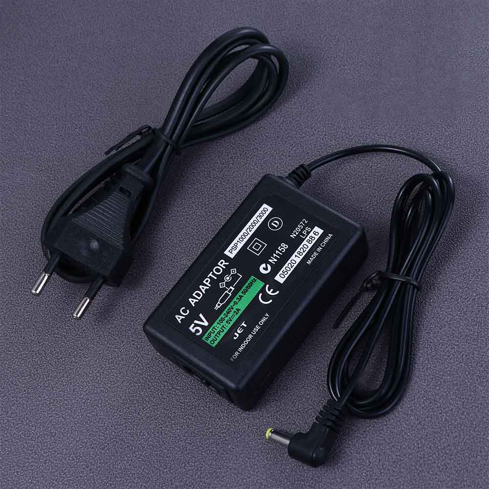 Зарядный кабель, шнур питания, домашнее зарядное устройство, кабель-адаптер переменного тока 5 В, кабель-адаптер для PSP