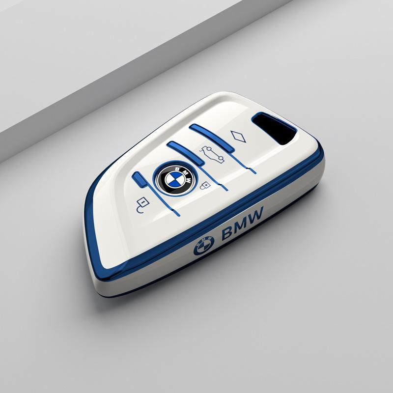 Hot 2025 TPU Car Remote Key Case Cover For BMW 1 2 3 4 5 6 7 Series X1 X3 X4 X5 X6 X7 F20 G20 G30 G05 G11 F15 F16 G01 G02 F48 Ac