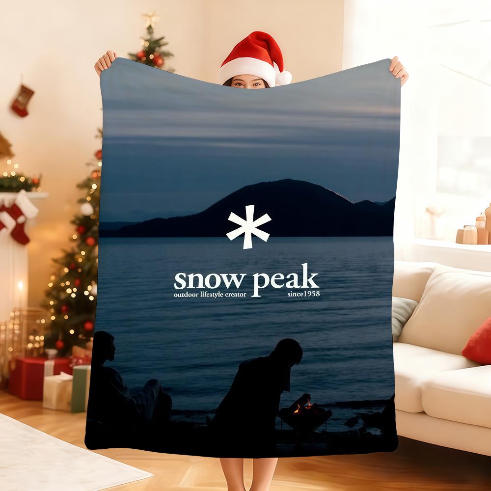 Classic Energetic S Snow P PeaksS Blanket Soft Throw Blanket for Home Bedroom Bed Sofa Picnic Travel Office Rest Blanket Gift
