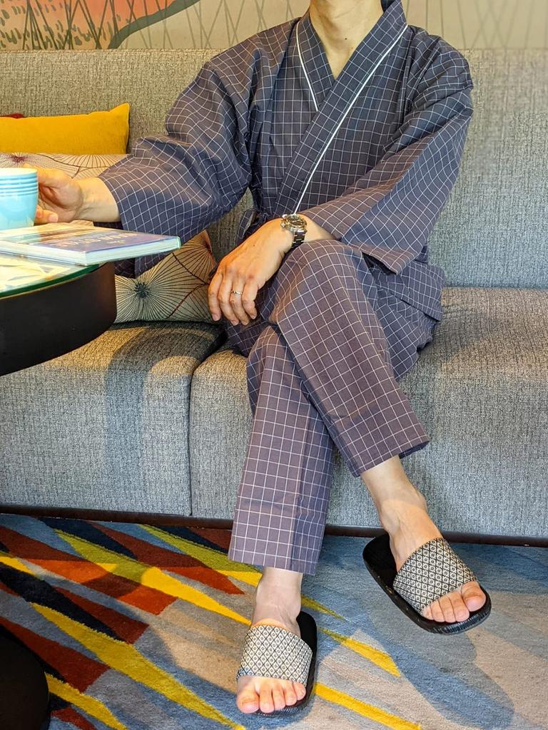 MY Cotton Samue 3 Больничная ночная одежда [KISS LIFE] Мужская 100% пижама с открытым передом, Стиль, Цвета, Пижама, Мужская домашняя одежда, (Угольно-серый, LL)