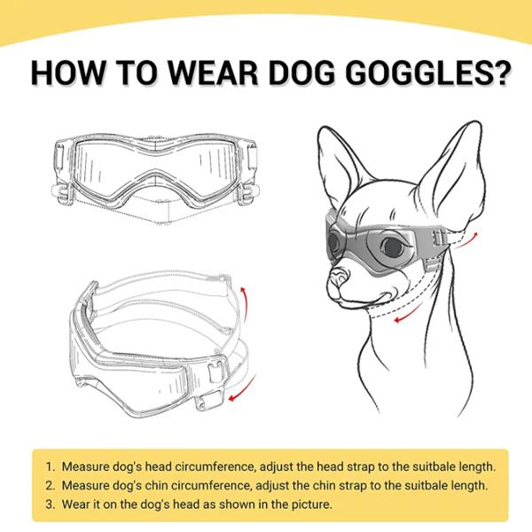 Солнцезащитные очки для собак, очки для домашних животных, удобные, мягкие, легко изнашиваемые, регулируемые очки