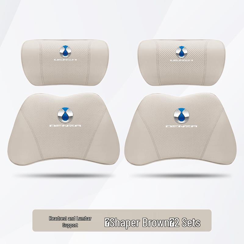 Denza N7 Sport Seat Headrest & Lumbar Support Memory Foam Pillow