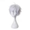 Gojo Satoru Cosplay Wig Anime Jujutsu Kaisen Cosplay Gojo Short Heat Resistant Synthetic Hair Anime Wigs Costume Party
