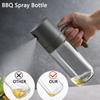 250ml Oil Sprayer Bottle Glass Bottle Cooking Oil Dispenser Olive Oil Bottle Dispenser Sprayer Mister for Air Fryer Salad Baking