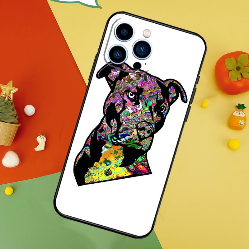 Pit Bull Lovely Pet Dog Pitbull Phone Case For IPhone 18 17 Pro Max16 15 14 13 11 12 Pro Max Plus 12 13 Mini 16e 17 Air Cover