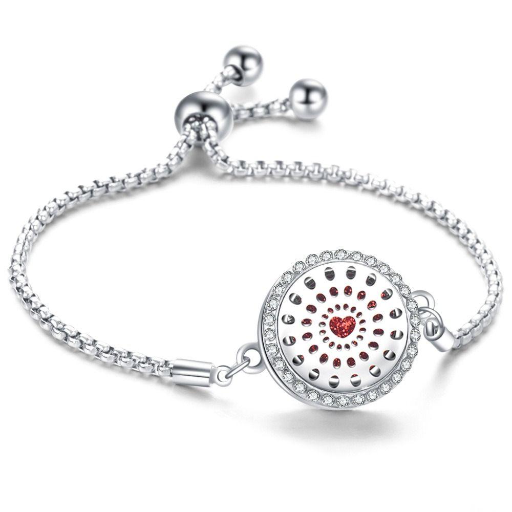 Ювелирный подарок Открывающийся медальон Аромадиффузор Браслет Открывающийся Ароматерапевтический браслет для духов