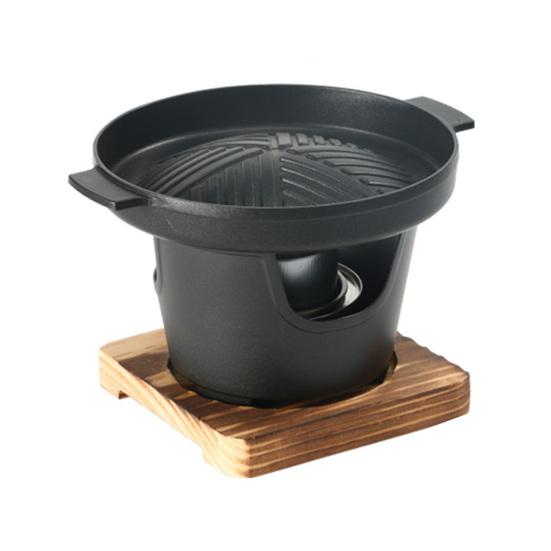 Мини-барбекю, спиртовая печь-гриль, японская одноместная духовка для приготовления пищи, антипригарная уличная плита для барбекю для кемпинга, пикника, многофункциональные инструменты для барбекю