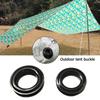 10pcs Plastic Self Sealing Snap Eyelets Grommet Tarpaulin Outdoor Buckle Accessories Camp Tent C0L0