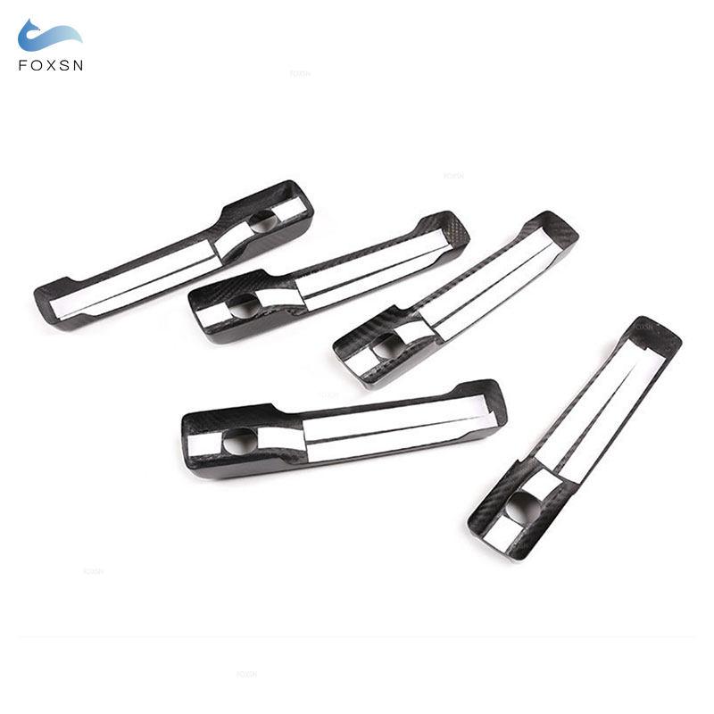 Для Mercedes Benz G Class W463 W464 G65 G55 G63 G500 G550 ABS текстура из углеродного волокна внешняя отделка дверной ручки