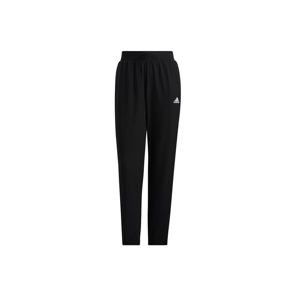 adidas Тренировочные дышащие трикотажные спортивные брюки женские брюки черного цвета H09724