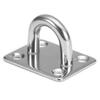 36pcs Steel Material Pad Eye Plates Punch Bag Hook Marine Hardware Hooks  For Yoga