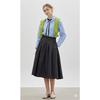 Юбка-клеш Cc Collect с задней резинкой и плиссировкой Pintuck Flare Skirt C261msd002
