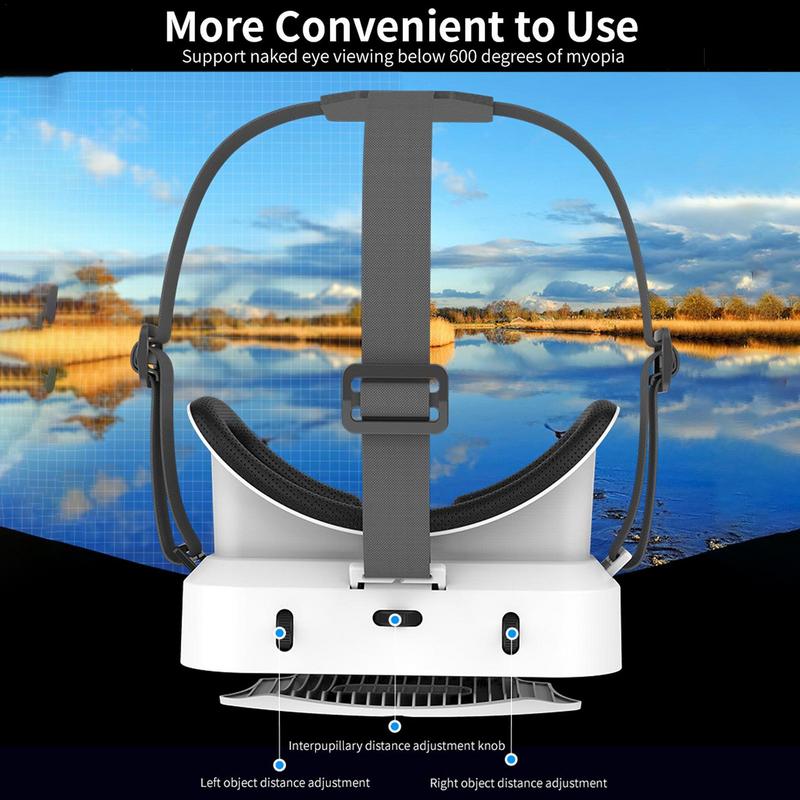 VR Виртуальная Реальность 3D Очки Коробка Стерео VR Google Cardboard Гарнитура Шлем Для Смартфона Телефона VR Очки 2025
