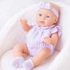 30 см моющаяся реалистичная мягкая расписанная вручную кукла-реборн для детей, сопровождающая игровую куклу