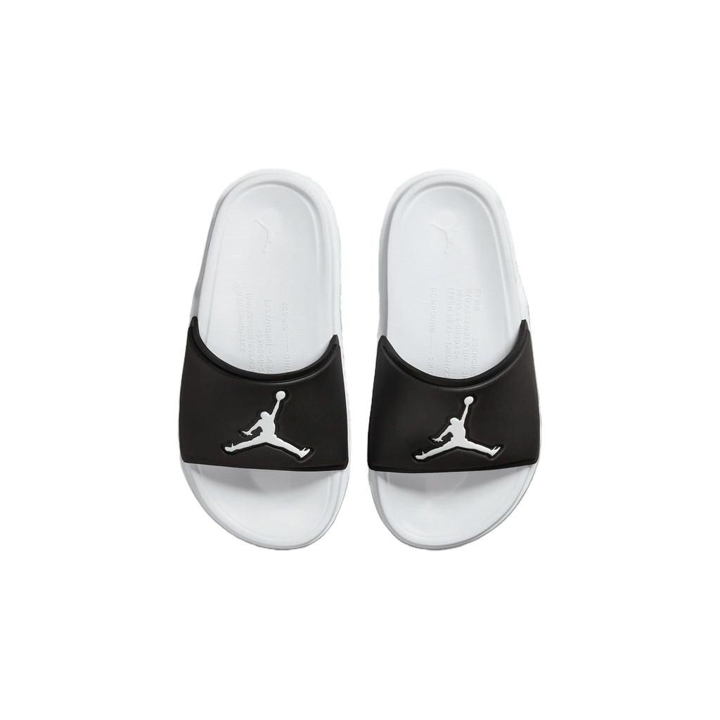 Air Jordan Jumpman Slide GS Черно-белые детские кроссовки FQ1597-010