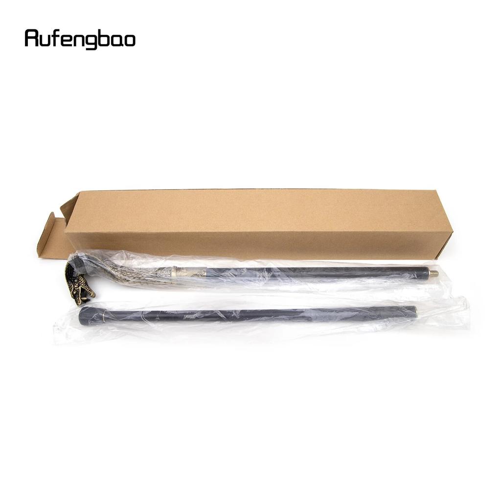 Bronze Luxury Snake Handle Fashion Walking Stick for Party Decorative Walking Cane Elegant Crosier Knob Walking Stick 93cm