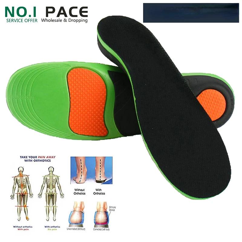 Fashion Premium Orthotic Insoles Orthopedic Flat Foot Health Sole for Shoes Inserts Arch Support Pad for Plantar Fasciitis Shoe Pad